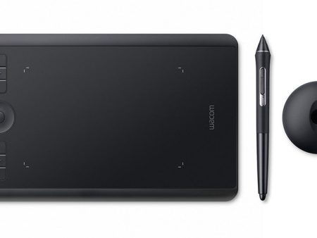 Wacom Intuos ProS Tableta digitalizadora Negro 5080 líneas por pulgada USB Bluetooth Reacondicionado Supply