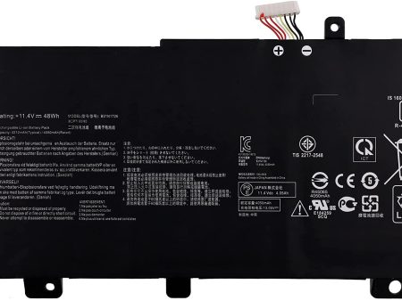 Vvsialeek B31N1726 48WH - Batería de repuesto para portátil ASUS FX80, FX80GM, FX80GE, FX80GD, FX505, FX504GD Reacondicionado Online Sale